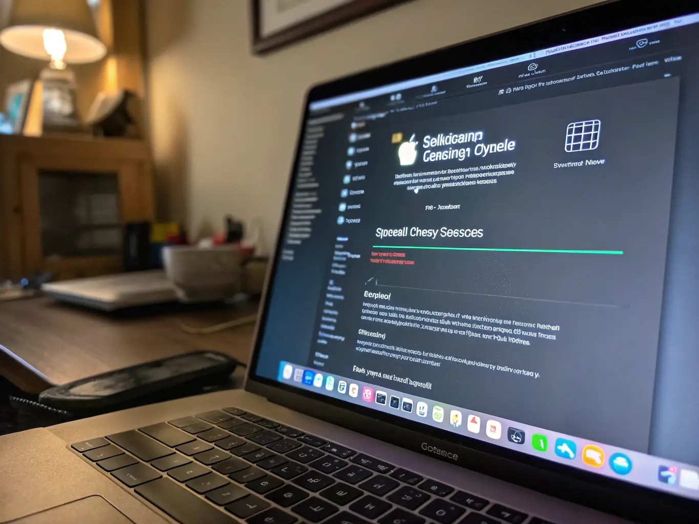 An image showing a software update being installed on a computer, symbolizing the importance of keeping systems current and secure.