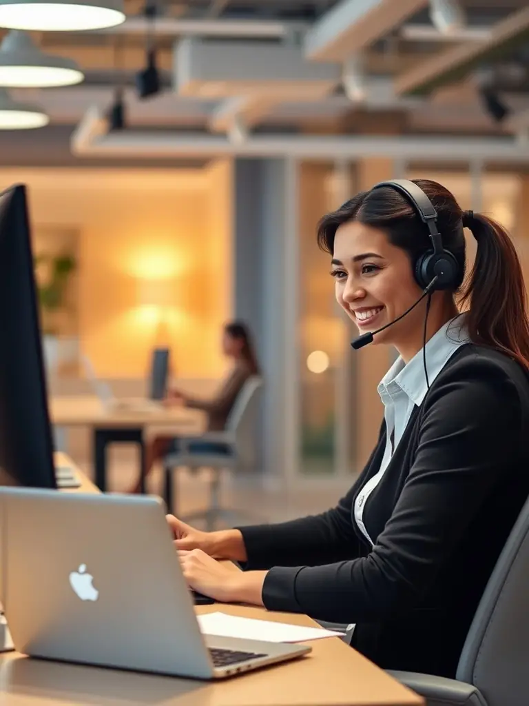 A help desk interface with a support agent assisting a user, illustrating the responsive and reliable IT support services provided by phelepsofl.